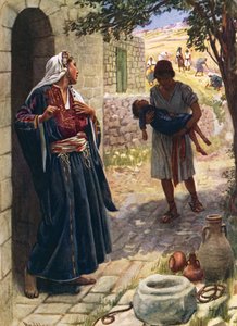 A mulher sunamita de Harold Copping