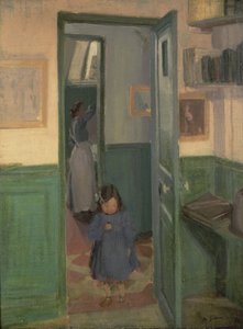 Na casa de Sickert de Harold Gilman