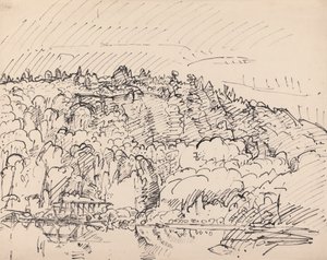 Paisagem Norueguesa de Harold Gilman