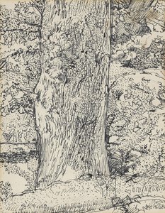 Árvore, 1916 de Harold Gilman