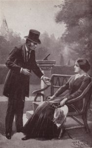 Ilustração para The Mystery Of Edwin Drood de Charles Dickens (litho)