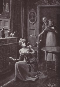 Ilustração para a Vanity Fair de William Makepeace Thackeray (litho) de Harold Hume Piffard