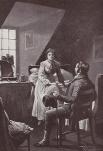 Ilustração para a Vanity Fair de William Makepeace Thackeray (litho) de Harold Hume Piffard