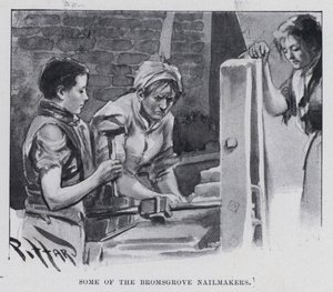 Alguns dos pregadores de Bromsgrove (foto a p/b) de Harold Hume Piffard