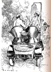 Dicas de clima quente para motoristas, 1906 de Harold Robert Millar