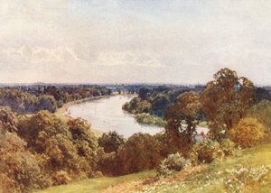 De Richmond Hill (litografia a cores) de Harold Sutton Palmer