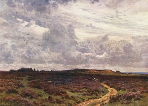 The Sandy Road, Milford Heath (litografia a cores)