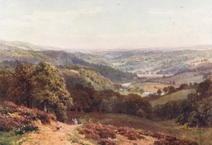 Vale de Albury, a partir de St Martha