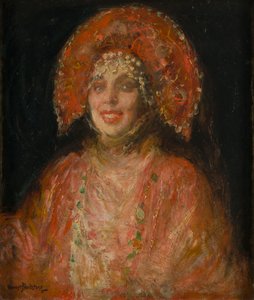 Madame Plevitzskaia, c.1927 (óleo sobre tela)
