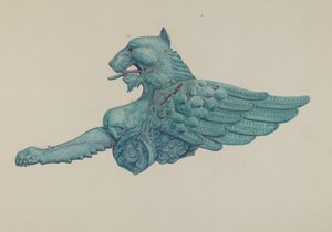 Grifo de Ferro Ornamental de Harriette Gale
