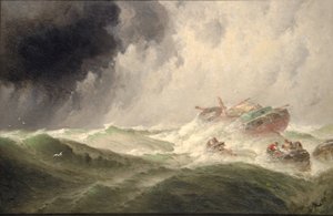 O naufrágio, 1901. de Harrington Fitzgerald