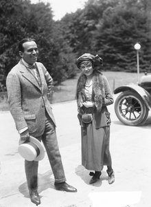 Douglas Fairbanks e Mary Pickford, c.1915 (foto a p/b)