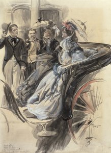 Carriage Ride, 1904 (wc, guache e lápis no cartão)