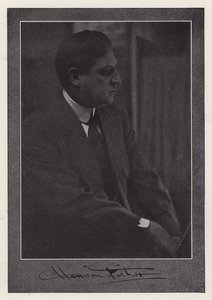 Harrison Fisher (1875-1934), Ilustrador Americano (foto a p/b)