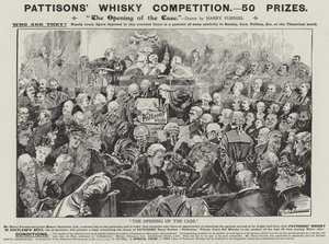 Anúncio, Whisky dos Pattisons (gravura)
