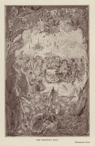 Livros de Natal de Charles Dickens: Conto de Natal (litografia)