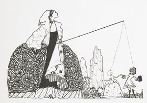 Uma mulher como mestre de marionetas. de Harry Clarke