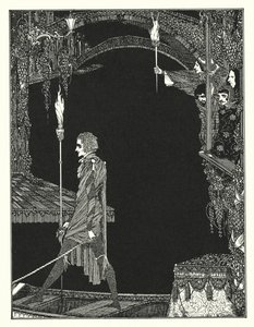 Edgar Allan Poe: A atribuição (litografia) de Harry Clarke