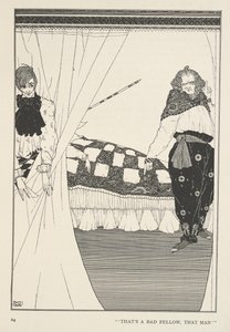 O Grande Pai Natal e o Pequeno Pai Natal.
É um tipo mau, aquele homem. de Harry Clarke