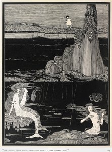 Sereias, ilustração de 