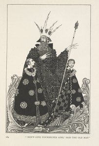 A Colina dos Elfos. "Não se dêem ares", disse o velho. de Harry Clarke