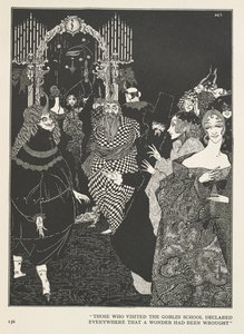 A Rainha da Neve. Aqueles que visitaram a Escola de Duendes declararam por todo o lado que se tinha feito uma maravilha. de Harry Clarke