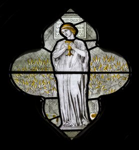 Minley, St Andrew, James Powell e Filhos, Harry Ellis Wooldridge, Caridade, 1870 de Harry Ellis Wooldridge