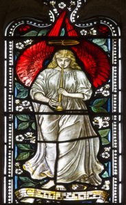 Anjo Musical, 1876 (vitral)