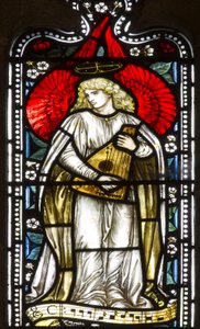 Anjo Musical, 1876 (vitral)