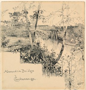 Ponte de Alexandria, Chickamauga de Harry Fenn