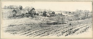 O campo de batalha em Beaver Dam Creek