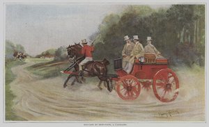 Dog-cart em Half Post, em inglês (Dog Cart style)
