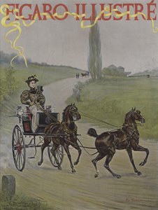 Em conjunto. Capa do Ilustre Figaro, junho de 1895