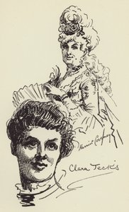 Harriet Coveney e Clara Jecks de Harry Furniss