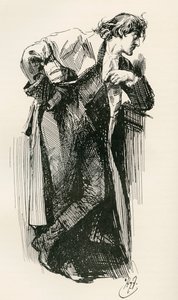Ilustração para o romance de Charles Dickens Um Conto de duas cidades de Harry Furniss