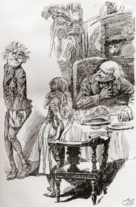 Ilustração para Charles Dickens