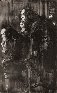 Ilustração do romance de Charles Dickens O Fantasma de Harry Furniss