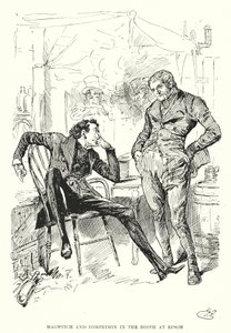 Ilustração para Grandes Expectativas de Charles Dickens (litho) de Harry Furniss