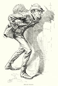 Ilustração para Grandes Expectativas de Charles Dickens (litho) de Harry Furniss