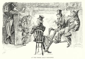 Ilustração para Grandes Expectativas de Charles Dickens (litho) de Harry Furniss