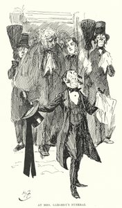 Ilustração para Grandes Expectativas de Charles Dickens (litho) de Harry Furniss