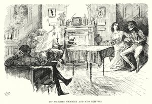 Ilustração para Grandes Expectativas de Charles Dickens (litho) de Harry Furniss