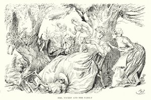 Ilustração para Grandes Expectativas de Charles Dickens (litho) de Harry Furniss