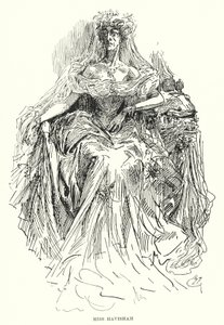 Ilustração para Grandes Expectativas de Charles Dickens (litho) de Harry Furniss