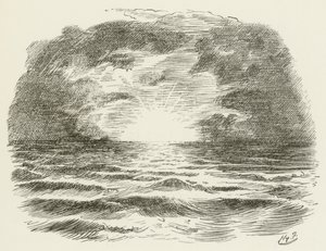 Ilustração para Sylvie e Bruno por Lewis Carroll de Harry Furniss