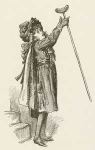 Ilustração para Sylvie e Bruno por Lewis Carroll de Harry Furniss