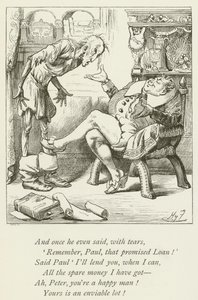 Ilustração para Sylvie e Bruno por Lewis Carroll de Harry Furniss