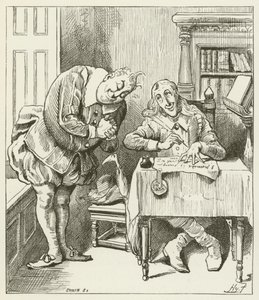 Ilustração para Sylvie e Bruno por Lewis Carroll de Harry Furniss
