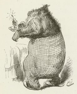 Ilustração para Sylvie e Bruno por Lewis Carroll de Harry Furniss