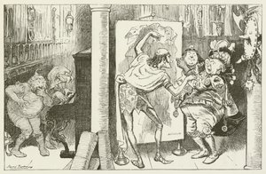 Ilustração para Sylvie e Bruno por Lewis Carroll de Harry Furniss